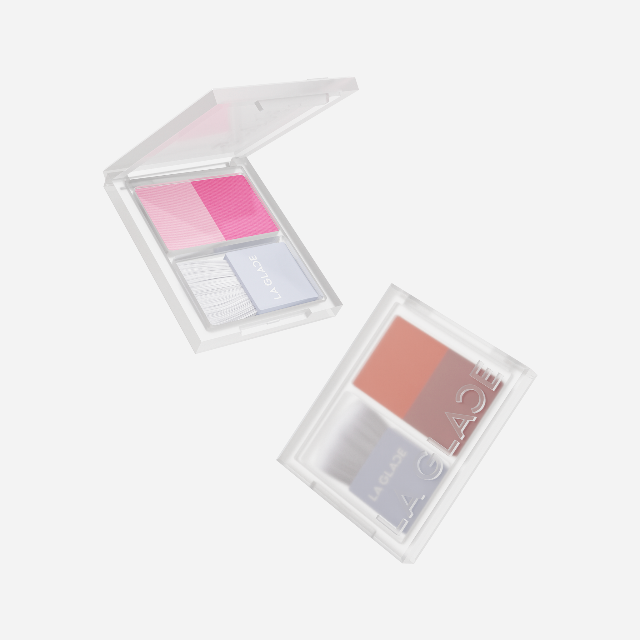 LA GLACE BRATTITUDE TWO TONE POWDER BLUSH